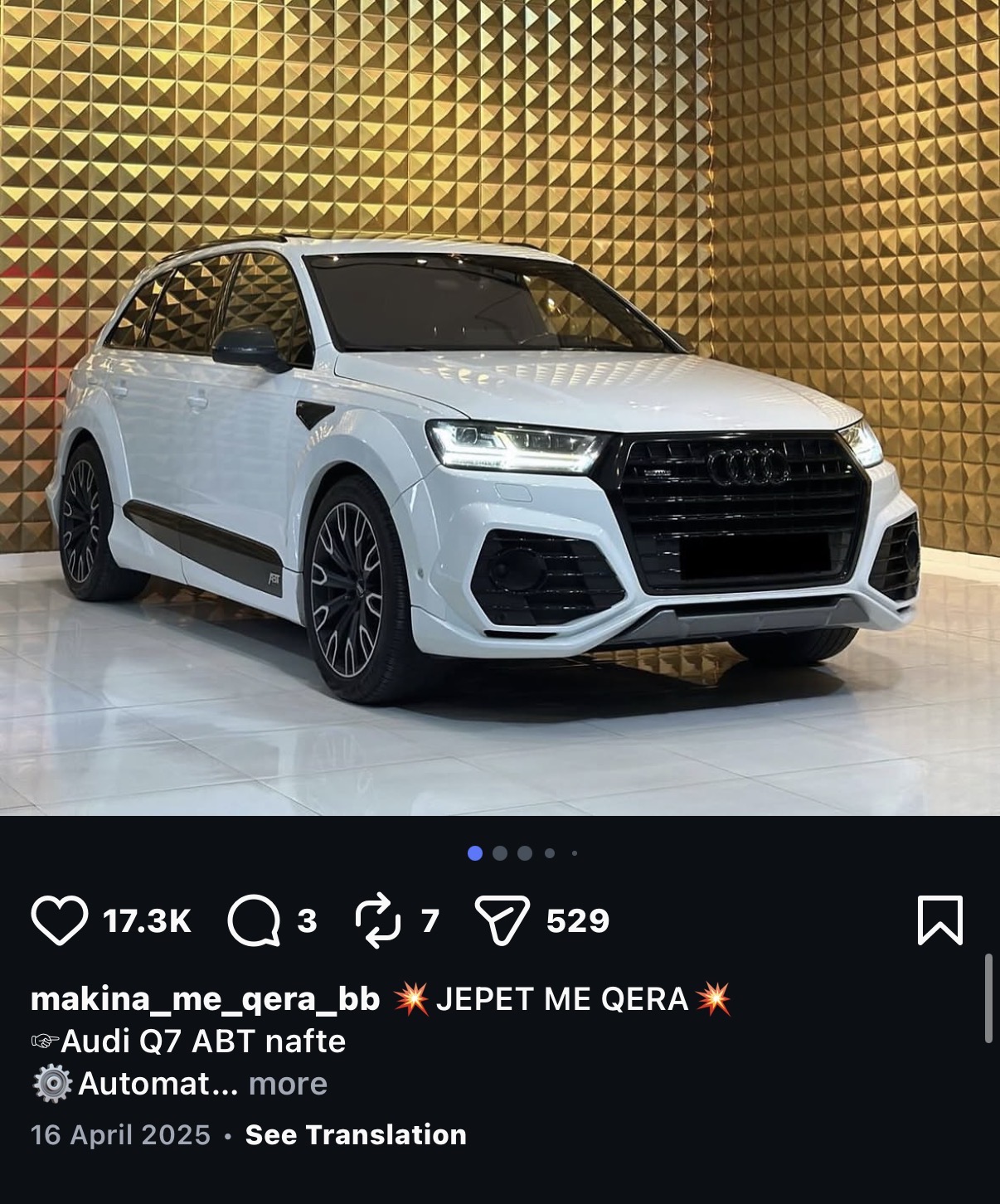 Audi q 7 bt
