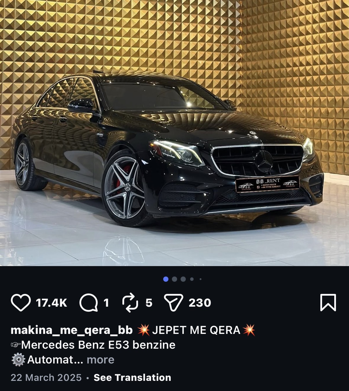 Merceses E 53 amg